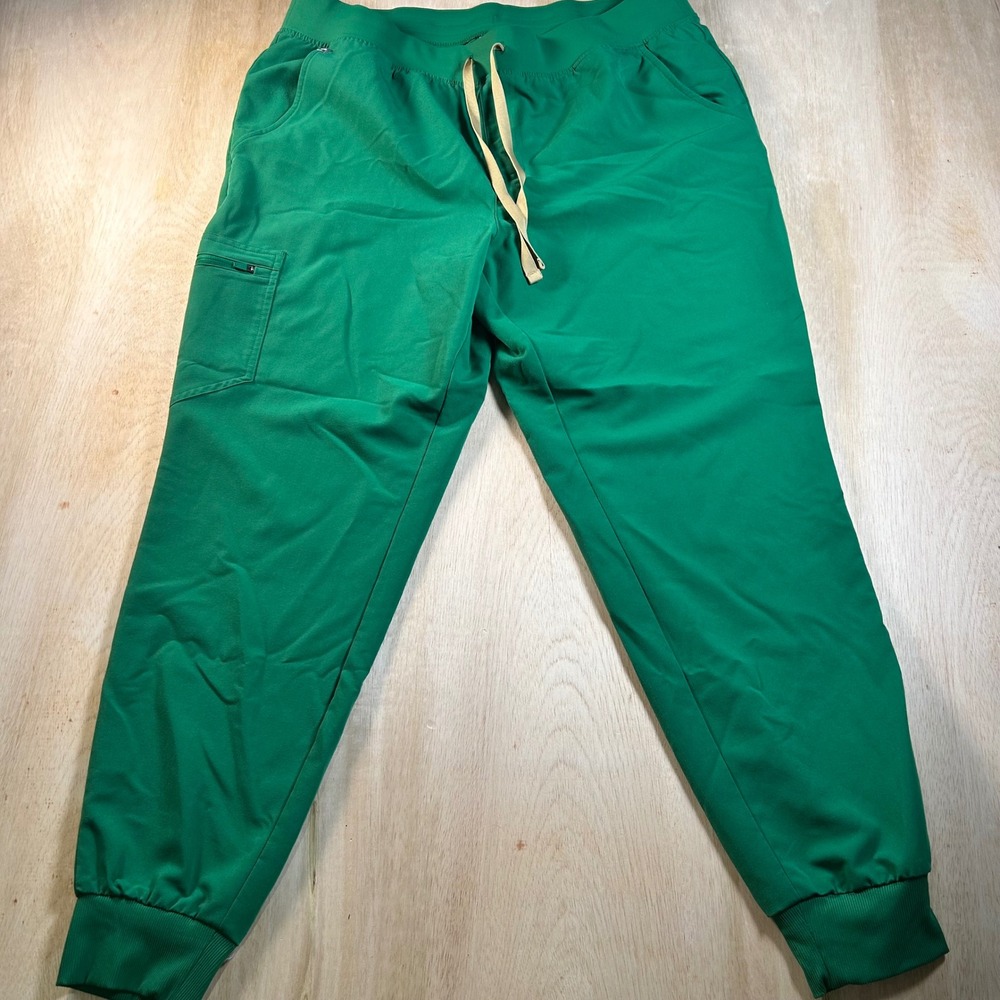 FIGS Zamora Jogger Scrub Pants XL Green Technical Collection 1000208 Womens
